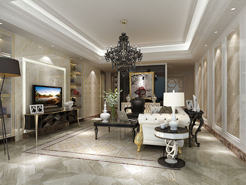 金艾陶全拋釉瓷磚:愛丁堡系列KYP8069H效果圖1