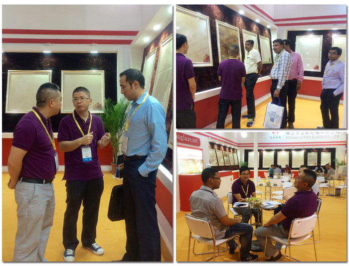 外國(guó)客戶也青睞艾陶制釉