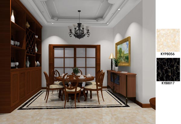 金艾陶家裝:佛山大瀝碧桂園華府115㎡美式裝修效果鑒賞