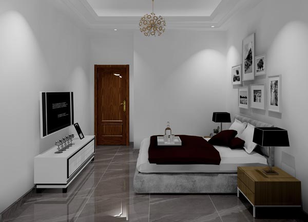 金艾陶家裝:佛山燈湖華府90㎡現(xiàn)代簡約裝修效果鑒賞