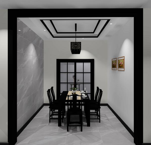 金艾陶家裝:佛山燈湖華府173㎡新中式裝修效果鑒賞