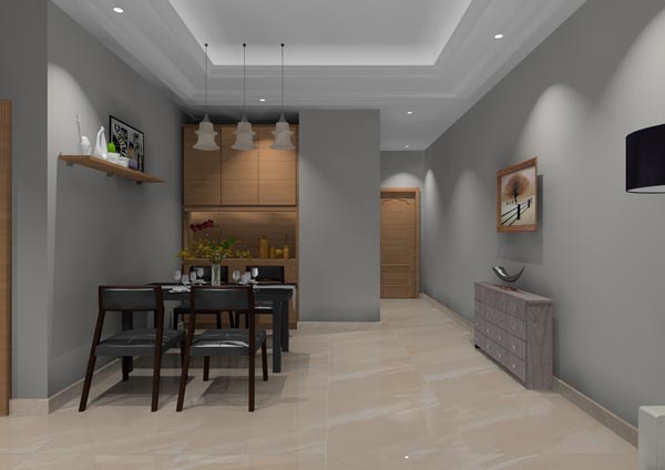 金艾陶家裝:佛山燈湖華府90㎡現代簡約裝修效果鑒賞