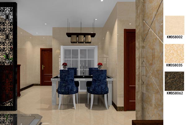 金艾陶家裝:佛山保利紫山國際115㎡歐式風格裝修鑒賞