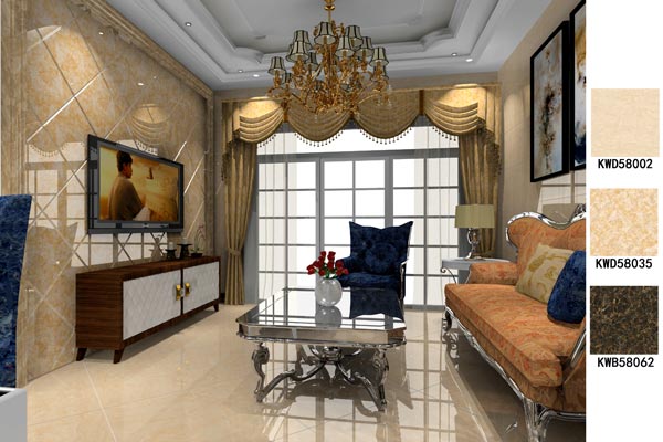 金艾陶家裝:佛山保利紫山國際115㎡歐式風格裝修鑒賞