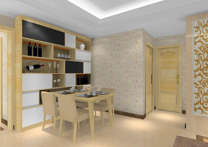 金艾陶家裝:佛山水悅龍灣89㎡現代簡約裝修效果鑒賞