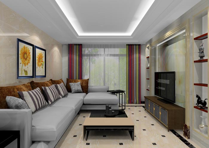 金艾陶家裝:佛山水悅龍灣92㎡的現代風格裝修鑒賞