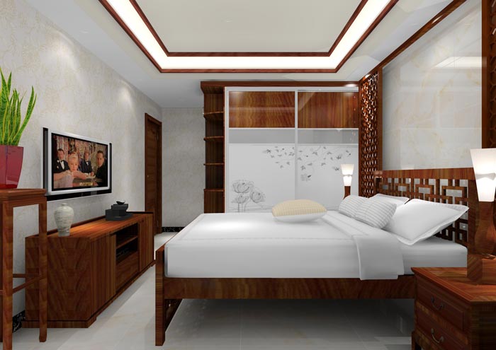 金艾陶家裝:佛山龍湖春江名城98㎡的中式風格裝修鑒賞