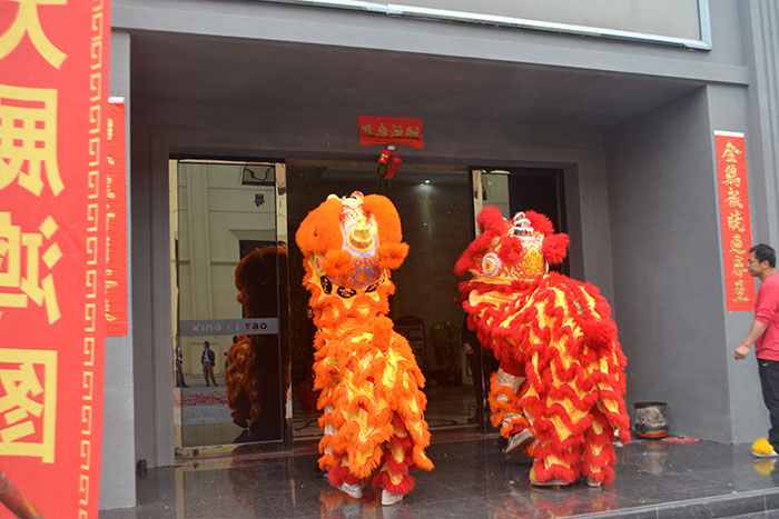 金艾陶新年開工,2017擼起袖子拼命干!