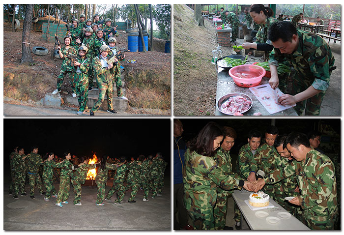 2017年，金艾陶“虎狼道”戶外拓展訓(xùn)練圓滿結(jié)束