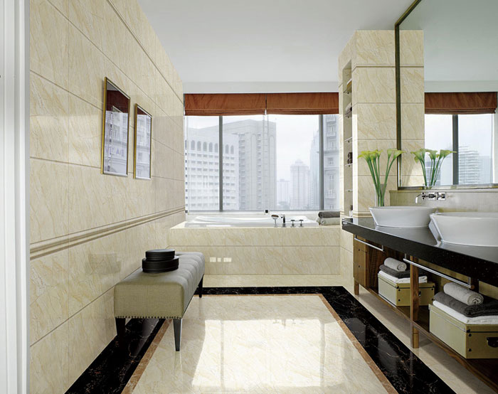 現(xiàn)代裝飾中,瓷磚已然不止是裝飾材料了,選好瓷磚不僅可以免除裝修后顧之憂,更能使家居空間設(shè)計(jì)感油然而生。衛(wèi)生間作為家居空間尤為重要的地方,如何選擇瓷磚是評(píng)判衛(wèi)生間好壞的主要表現(xiàn)。