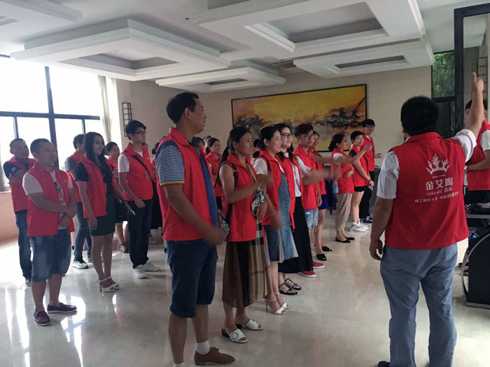 金艾陶瓷磚全國(guó)超級(jí)店長(zhǎng)特訓(xùn)營(yíng)再下一城,南京站順利接棒