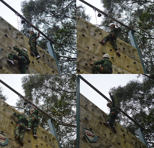 “生存挑戰(zhàn)·突破極限”野外生存特訓